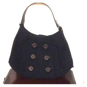 Kate Spade black wool purse